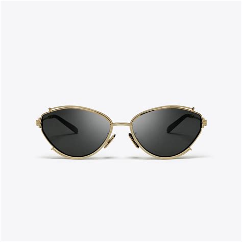 Eleanor Oval Sunglasses: Women's Designer .